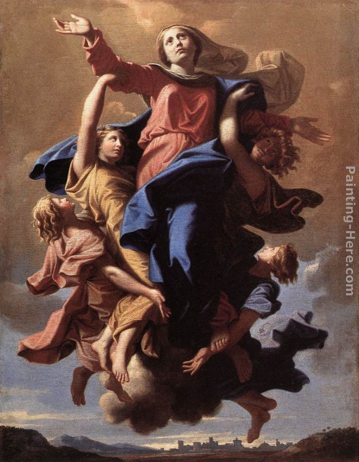 Nicolas Poussin The Assumption of the Virgin